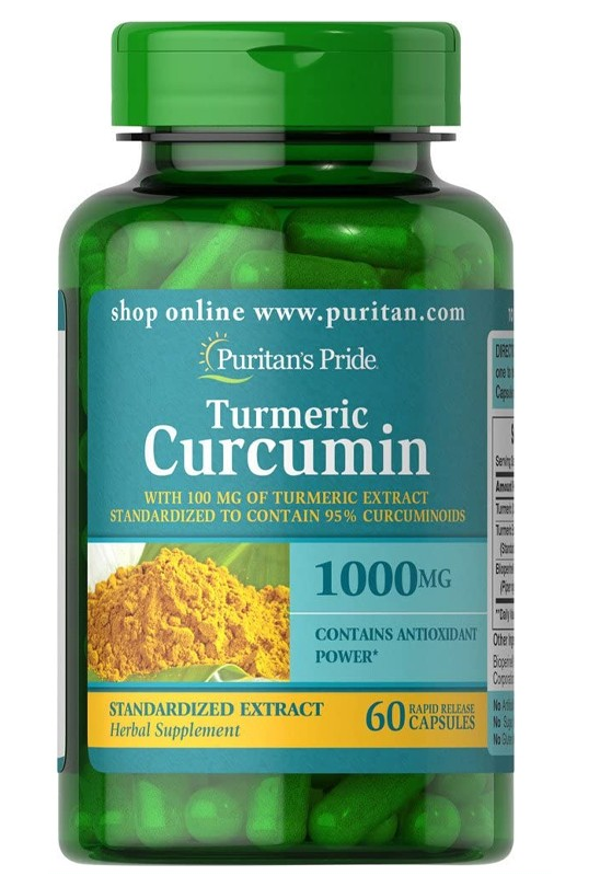 Turmeric Curcumin 1000 mg - 60 capsules